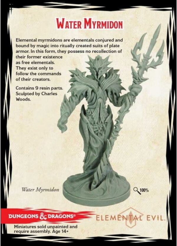 Elemental Evil Water Myrmidon Craftygoblin